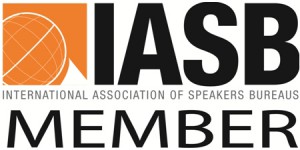 SAGE is a member of International Association of Speakers Bureaus (IASB)